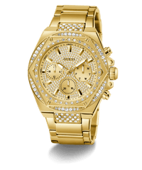 GUESS Men's Gold Tone Multi-function Watch GW0899G2 Watches Guess 