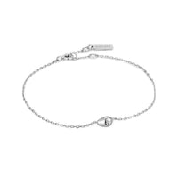 Ania Haie Silver Pebble Sparkle Chain Bracelet Bracelets Ania Haie 