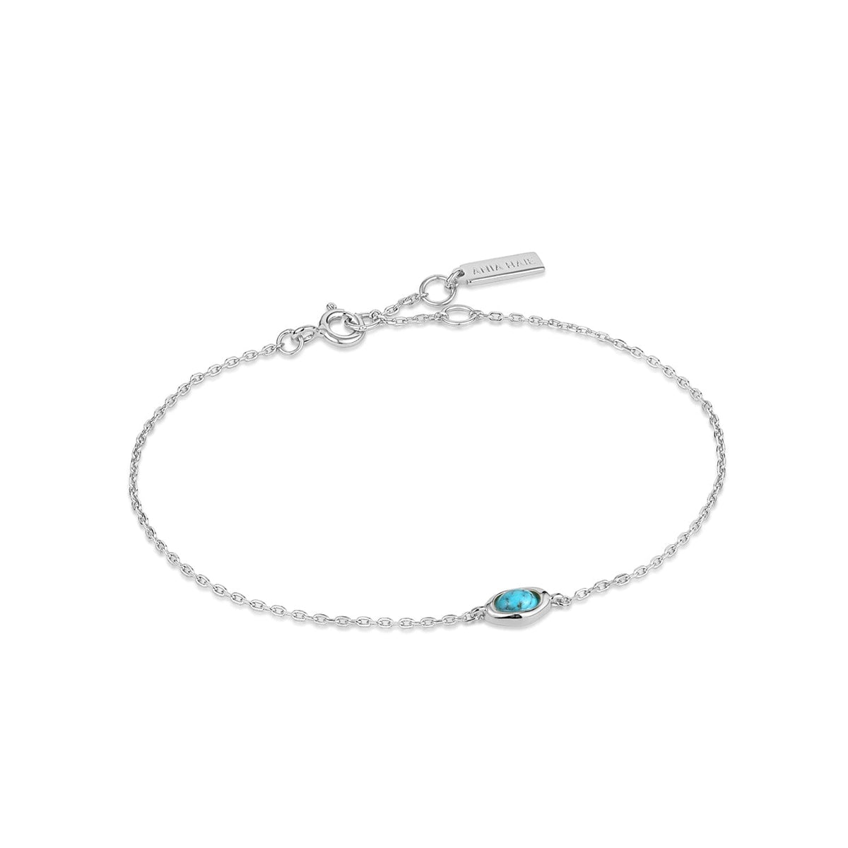 Ania Haie Silver Turquoise Wave Bracelet Bracelets Ania Haie 