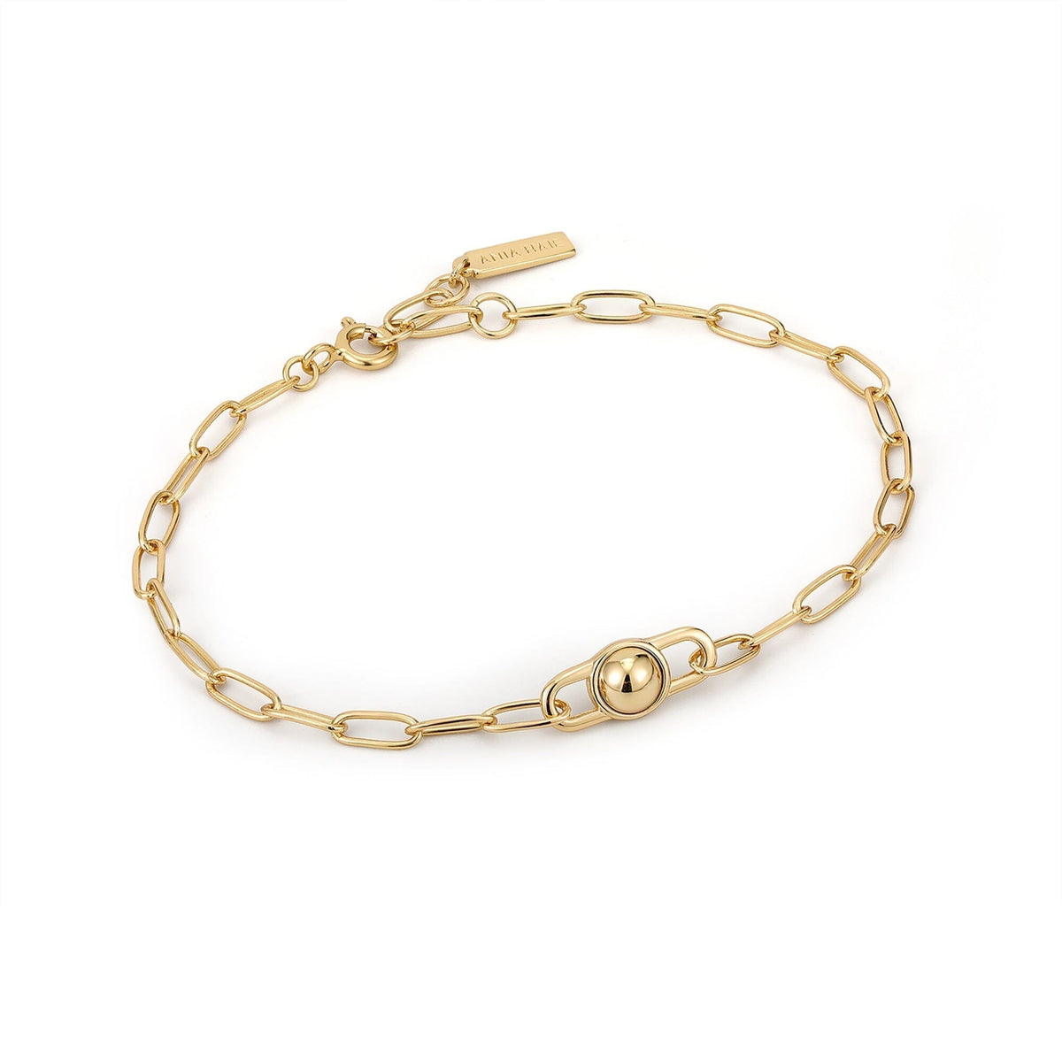 Ania Haie Gold Orb Link Chunky Chain Bracelet Bracelets Ania Haie 