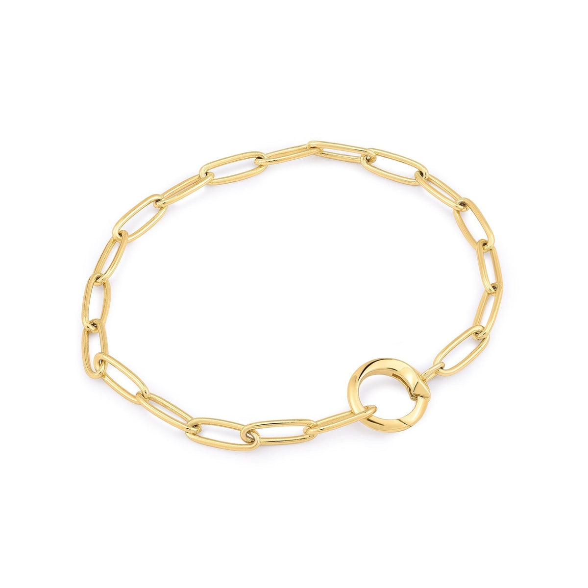 Ania Haie Gold Link Charm Chain Connector Bracelet Bracelets Ania Haie 