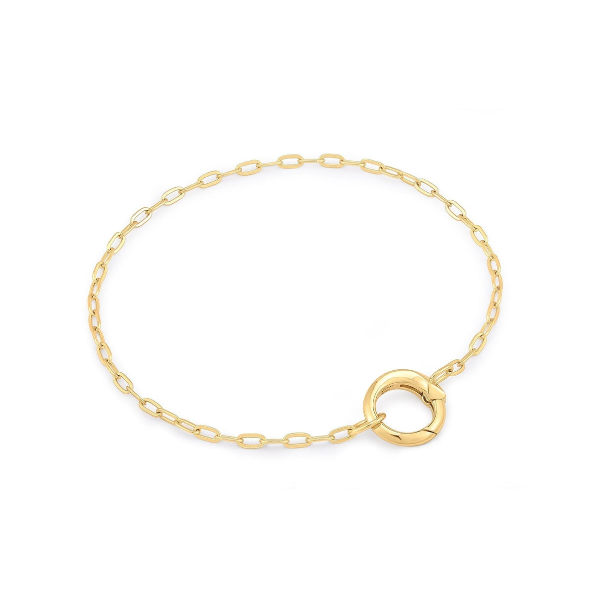 Ania Haie Gold Mini Link Charm Chain Connector Bracelet Bracelets Ania Haie 