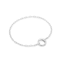 Ania Haie Silver Mini Link Charm Chain Connector Bracelet Bracelets Ania Haie 