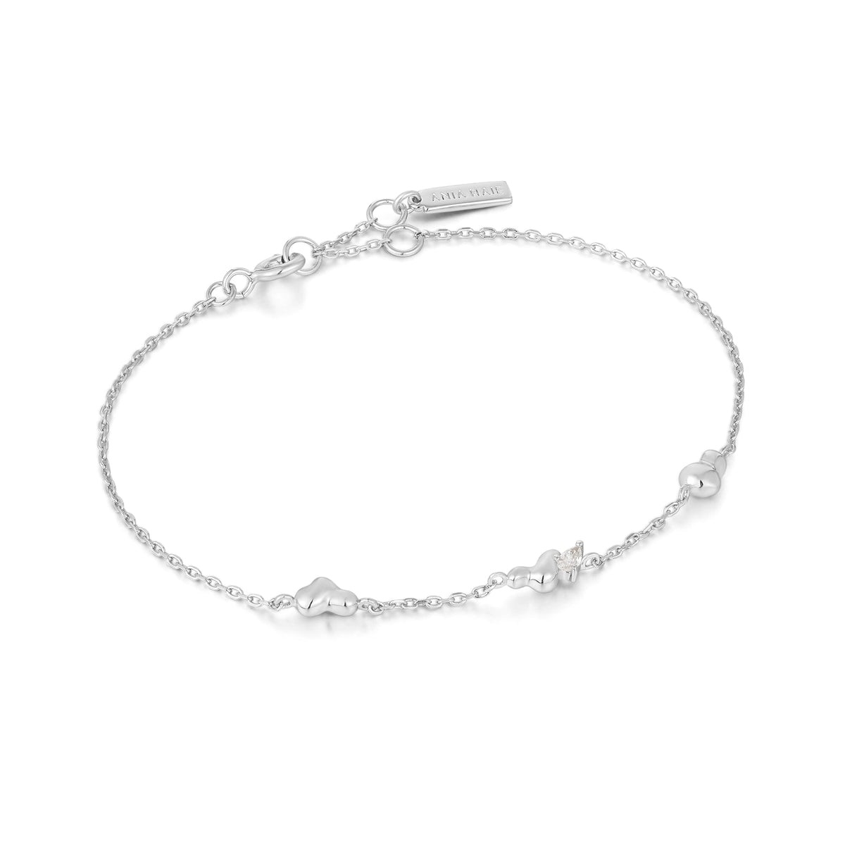 Ania Haie Silver Twisted Wave Chain Bracelet Bracelets Ania Haie 
