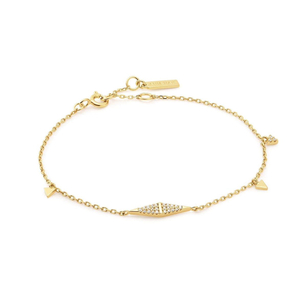 Ania Haie Gold Geometric Chain Bracelet Bracelets Ania Haie 