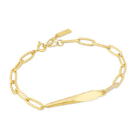 Ania Haie Gold Geometric Chunky Chain Bracelet Bracelets Ania Haie 