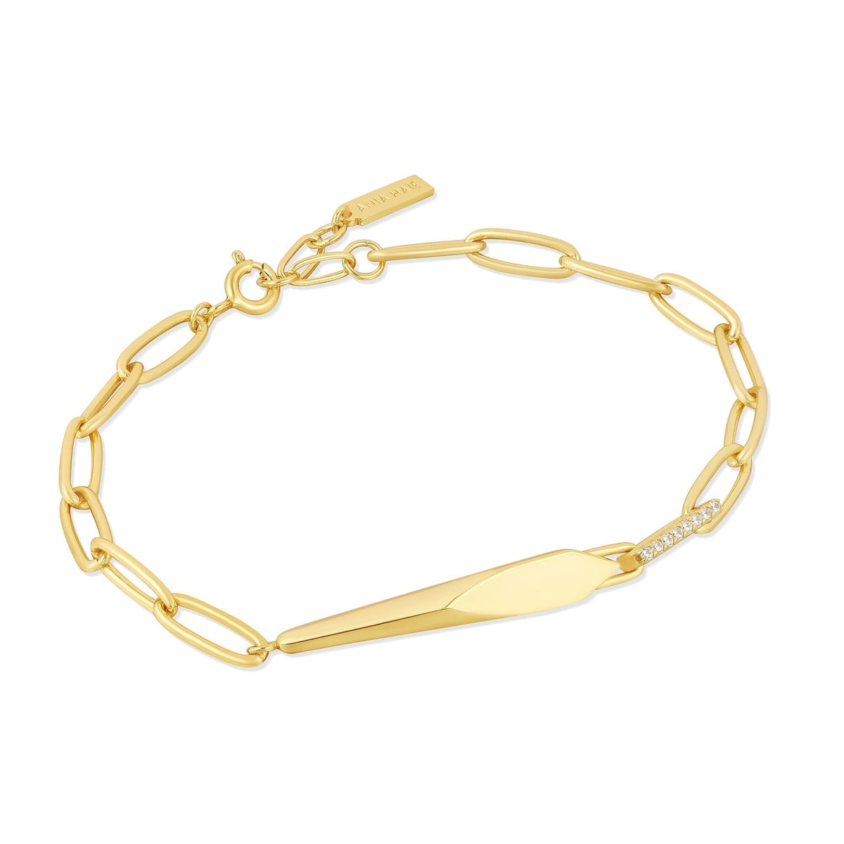 Ania Haie Gold Geometric Chunky Chain Bracelet Bracelets Ania Haie 