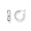 THOMAS SABO Chunky Hoop Earrings - Small Silver Earrings Thomas Sabo 