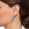 THOMAS SABO Chunky Hoop Earrings - Small Silver Earrings Thomas Sabo 