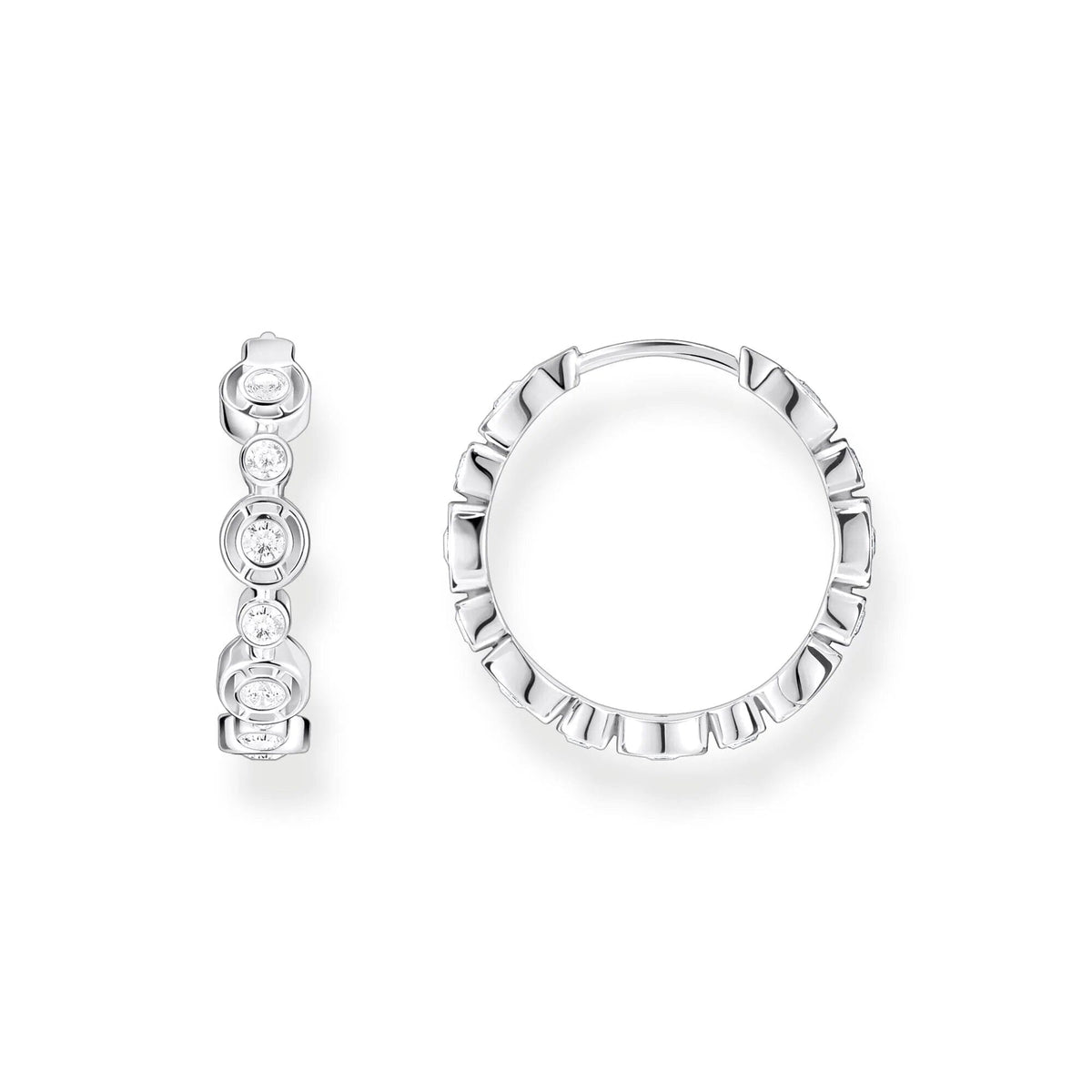 THOMAS SABO Sparkling Circles Cubic Zirconia Earrings Earrings Thomas Sabo 