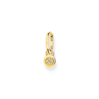 THOMAS SABO Gold Single Hoop EarRings with Eyelet for Charms Earrings THOMAS SABO Charmista 