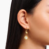 THOMAS SABO Gold Single Hoop EarRings with Eyelet for Charms Earrings THOMAS SABO Charmista 