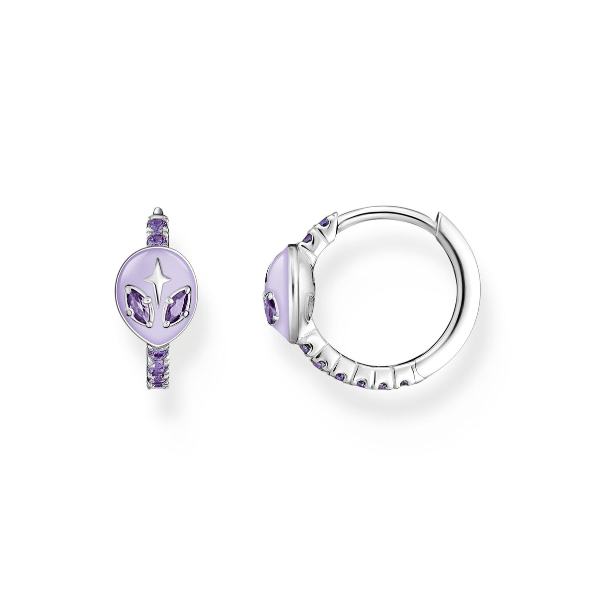 THOMAS SABO Alien Head Hoop EarRingss Earrings THOMAS SABO Charmista 