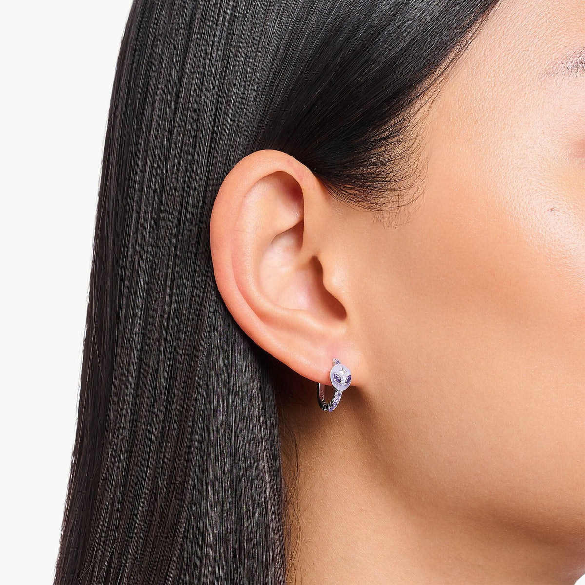 THOMAS SABO Alien Head Hoop EarRingss Earrings THOMAS SABO Charmista 