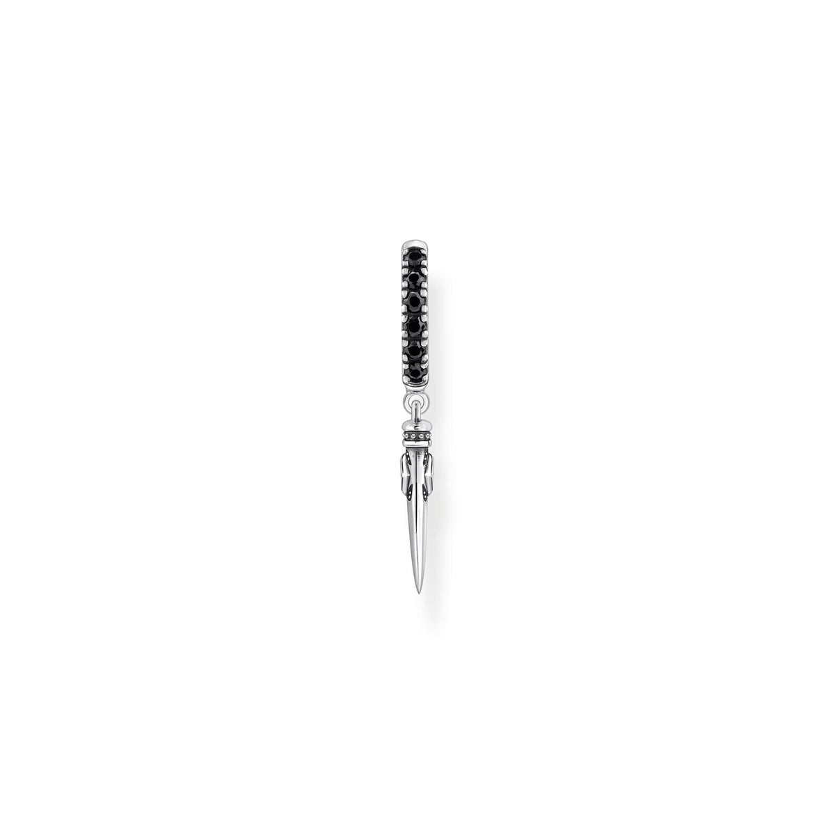 THOMAS SABO Single Hoop Earring with Wolf's Tooth Earrings THOMAS SABO 