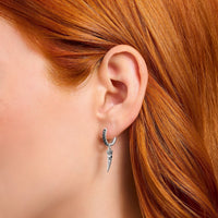 THOMAS SABO Single Hoop EarRings with Wolf's Tooth Hoop Earrings THOMAS SABO 