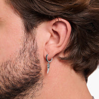 THOMAS SABO Single Hoop Earring with Wolf's Tooth Earrings THOMAS SABO 