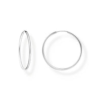 THOMAS SABO Medium Hoop Earrings Silver Earrings Thomas Sabo 