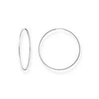 THOMAS SABO Hoop Earrings Large Silver Earrings Thomas Sabo 