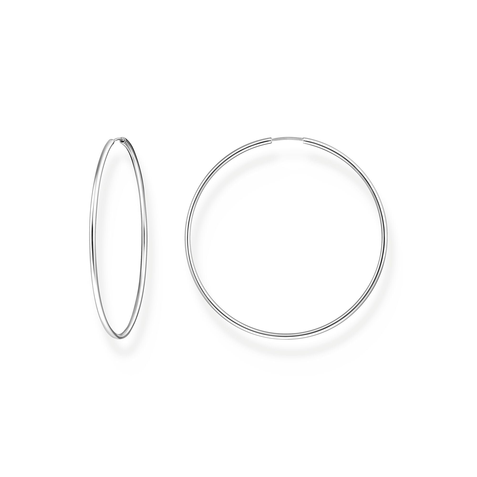 THOMAS SABO Hoop Earrings Large Silver Earrings Thomas Sabo 