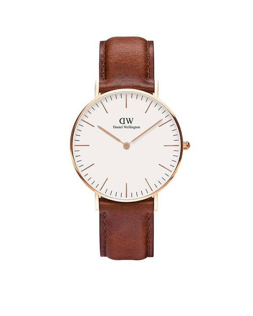 Daniel Wellington Classic 36 St Mawes Rose Gold & & White Watch Watches Daniel Wellington 