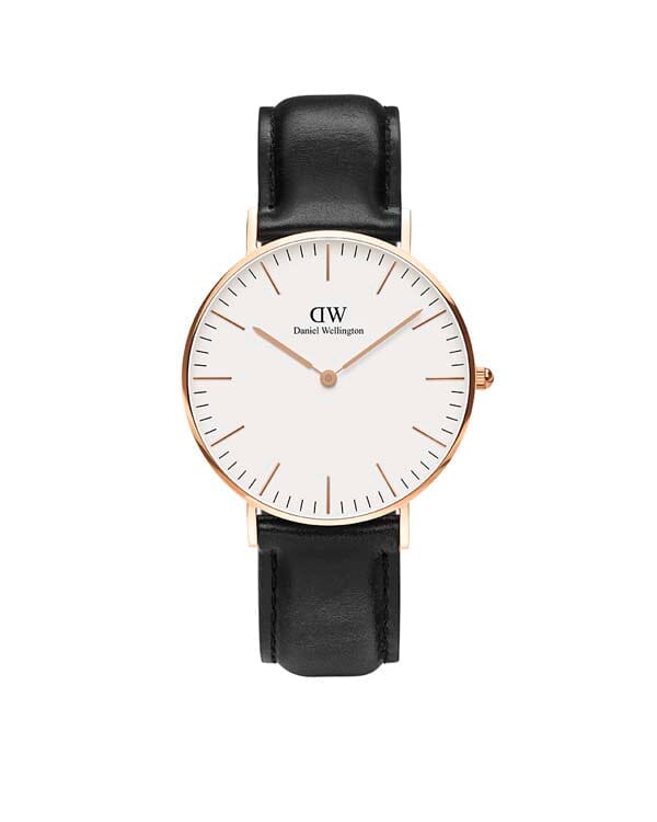Daniel Wellington Classic 36 Sheffield Rose Gold & White Watch Watches Daniel Wellington 