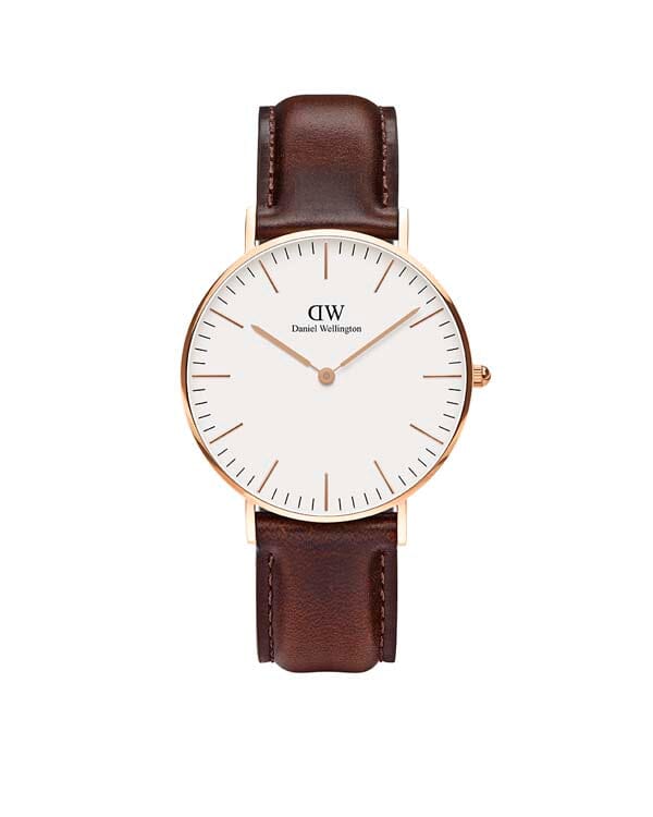 Daniel Wellington Classic 36 Bristol Rose Gold & White Watch Watches Daniel Wellington 