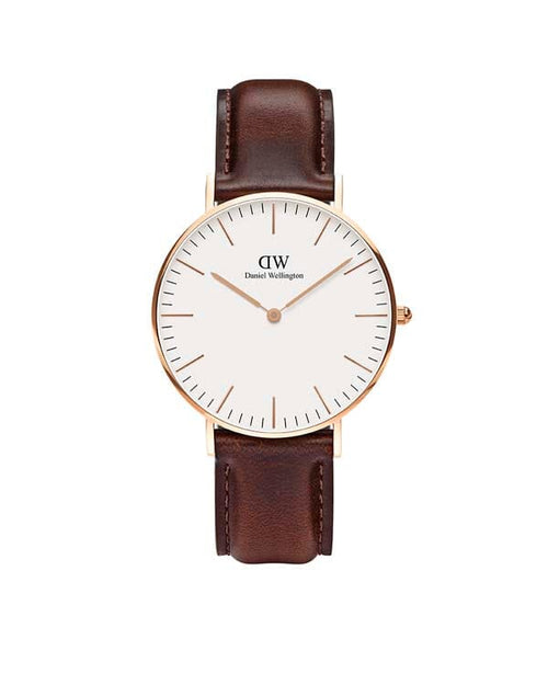 Daniel Wellington Classic 36 Bristol Rose Gold & White Watch Watches Daniel Wellington 