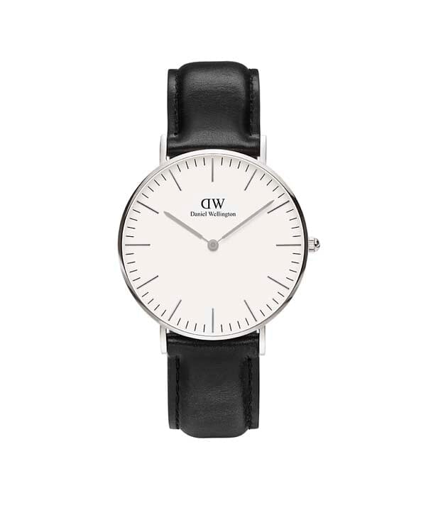 Daniel Wellington Classic 36 Sheffield Silver & White Watch Watches Daniel Wellington 