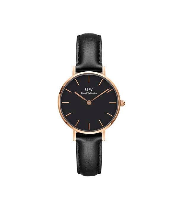 Daniel Wellington Petite 28 Sheffield Rose Gold & Black Watch Watches Daniel Wellington 
