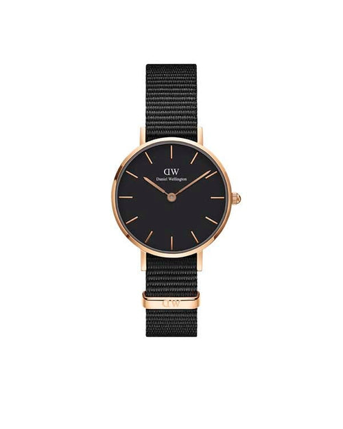 Daniel Wellington Petite 28 Cornwall Rose Gold & Black Watch Watches Daniel Wellington 