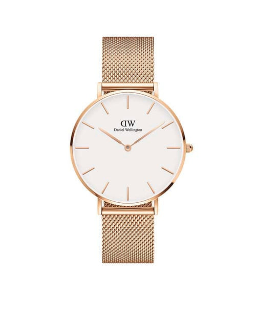 Daniel Wellington Petite 36 Melrose Rose Gold & White Watch Watches Daniel Wellington 