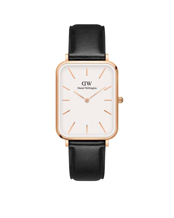 Daniel Wellington Quadro 29X36.5 Pressed Sheffield Rose Gold & White Watch Watches Daniel Wellington 