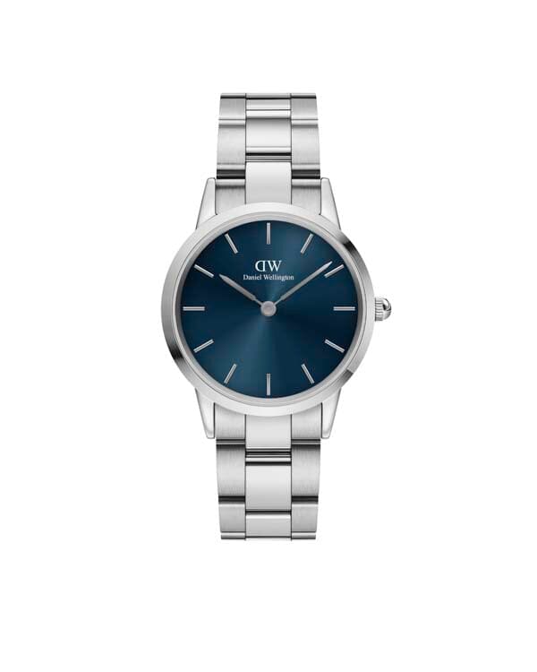 Daniel Wellington Iconic Link Arctic 32 Silver & Blue Watch Watches Daniel Wellington 