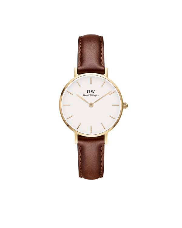 Daniel Wellington Petite 28 St Mawes Gold White Watch Watches Daniel Wellington 
