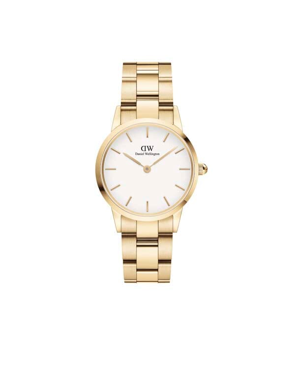 Daniel Wellington Iconic Link 28 Gold White Watch Watches Daniel Wellington 