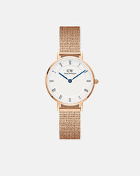 Daniel Wellington Petite Roman Numerals 28 Melrose RG White Watch Watches Daniel Wellington 