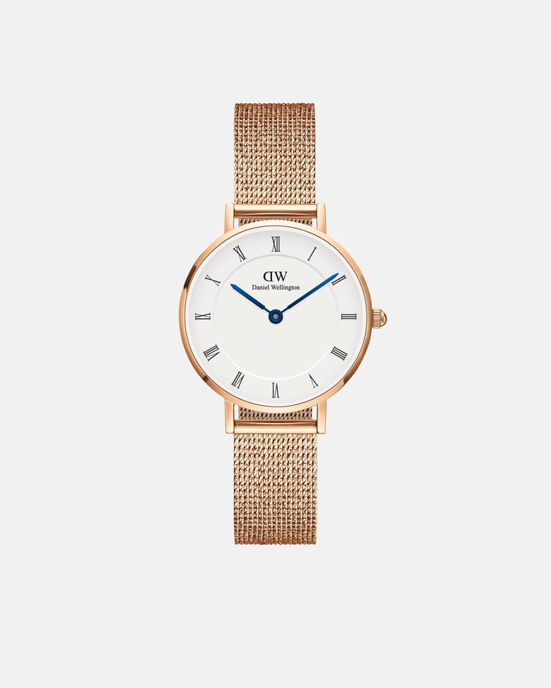 Daniel Wellington Petite Roman Numerals 28 Melrose RG White Watch Watches Daniel Wellington 