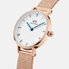 Daniel Wellington Petite Roman Numerals 28 Melrose RG White Watch Watches Daniel Wellington 