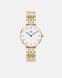 Daniel Wellington Petite Roman Numerals 28 5-Link G White Watch Watches Daniel Wellington 
