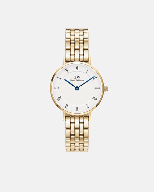 Daniel Wellington Petite Roman Numerals 28 5-Link G White Watch Watches Daniel Wellington 