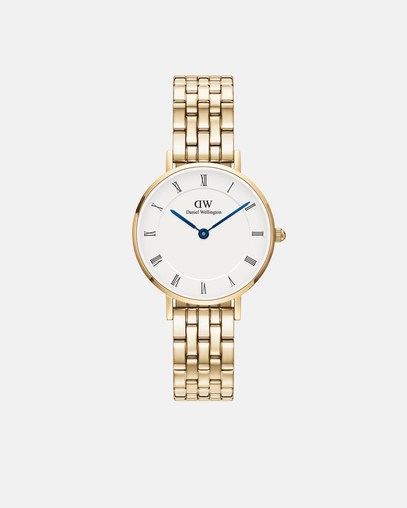 Daniel Wellington Petite Roman Numerals 28 5-Link G White Watch Watches Daniel Wellington 