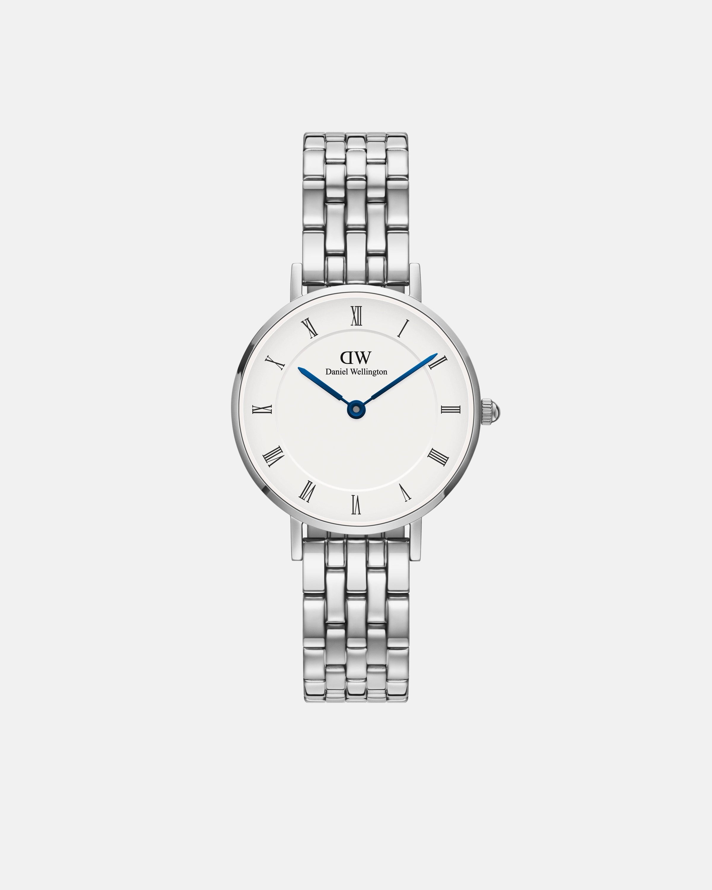 Daniel Wellington Petite Roman Numerals 28 5-Link S White Watch Watches Daniel Wellington 