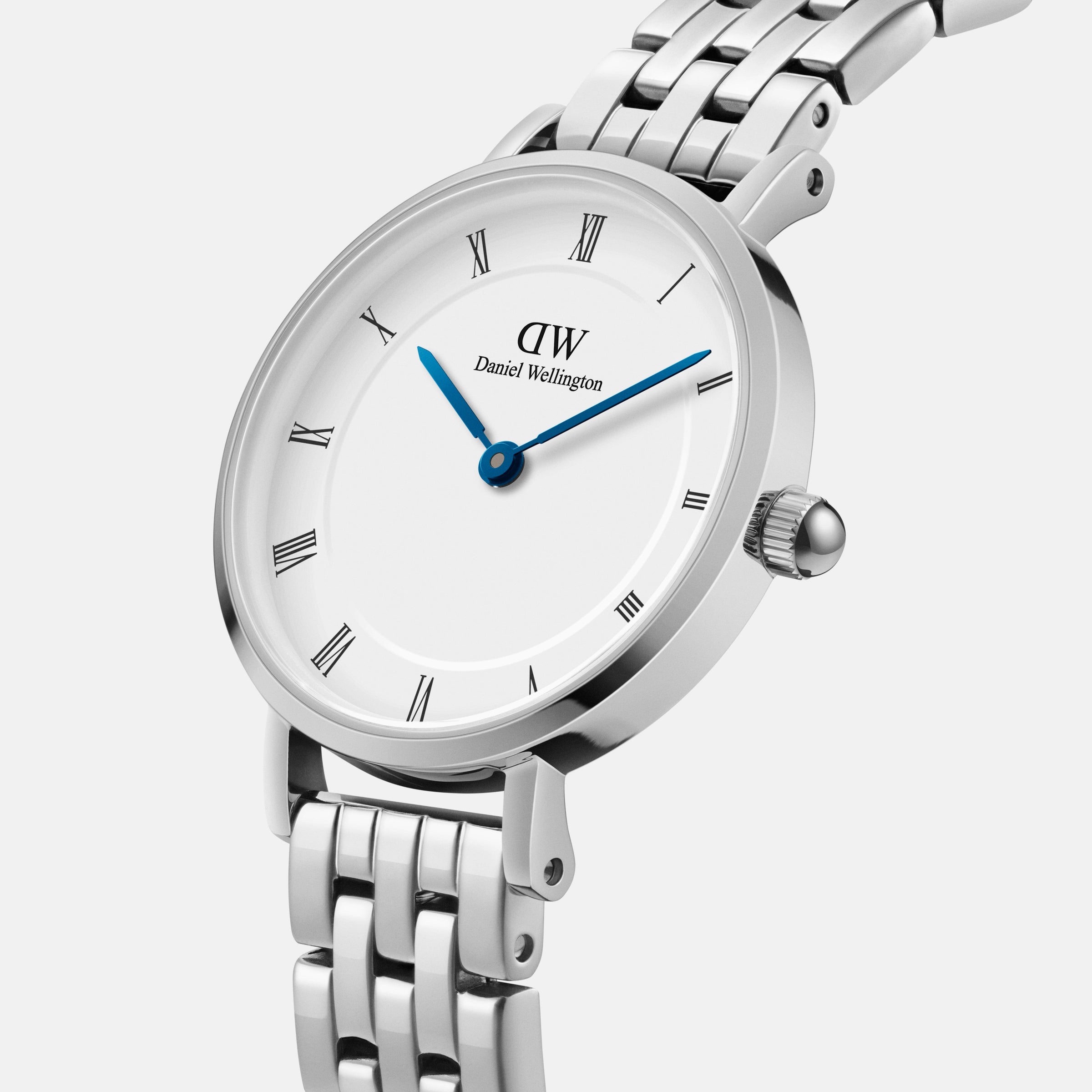 Daniel Wellington Petite Roman Numerals 28 5-Link S White Watch Watches Daniel Wellington 