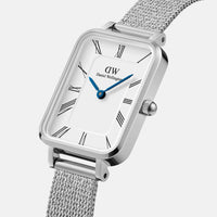 Daniel Wellington Quadro Roman Numerals 20x26 Sterling S White Watch Watches Daniel Wellington 