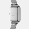 Daniel Wellington Quadro Roman Numerals 20x26 Sterling S White Watch Watches Daniel Wellington 