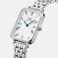 Daniel Wellington Quadro Roman Numerals 20x26 5-Link S White Watch Watches Daniel Wellington 