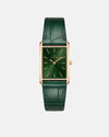 Daniel Wellington Bound 32x22 Green Croc Leather RG Emerald Sunray Watch Watches Daniel Wellington 