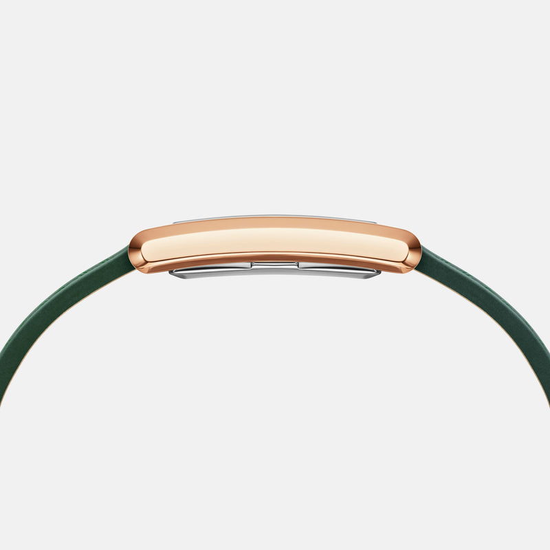 Daniel Wellington Bound 32x22 Green Croc Leather RG Emerald Sunray Watch Watches Daniel Wellington 