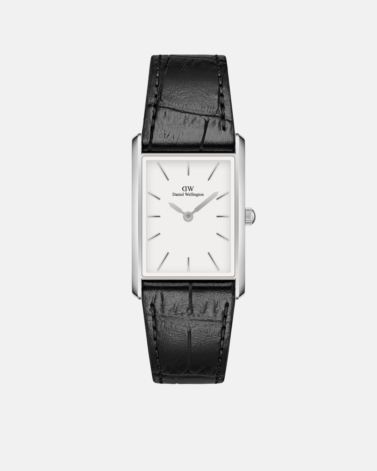 Daniel Wellington Bound 35x24 Black Croc Leather S White Watch Watches Daniel Wellington 